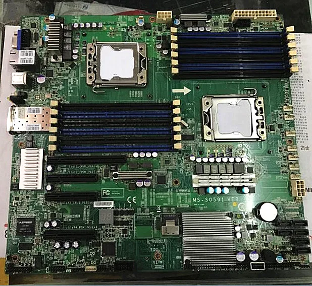 Подходит для серверной платы MSI 1356 VER: 10 интегрированный двойной гигабитный