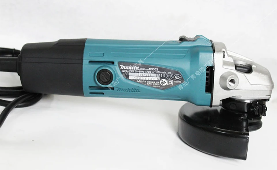 Японская угловая шлифовальная машина Makita M9508B/9503B/RB угловая шлифовальная машина 25 мм 720 Вт/570 Вт 11000 об/мин шлифовальная машина для резки металла полировщик