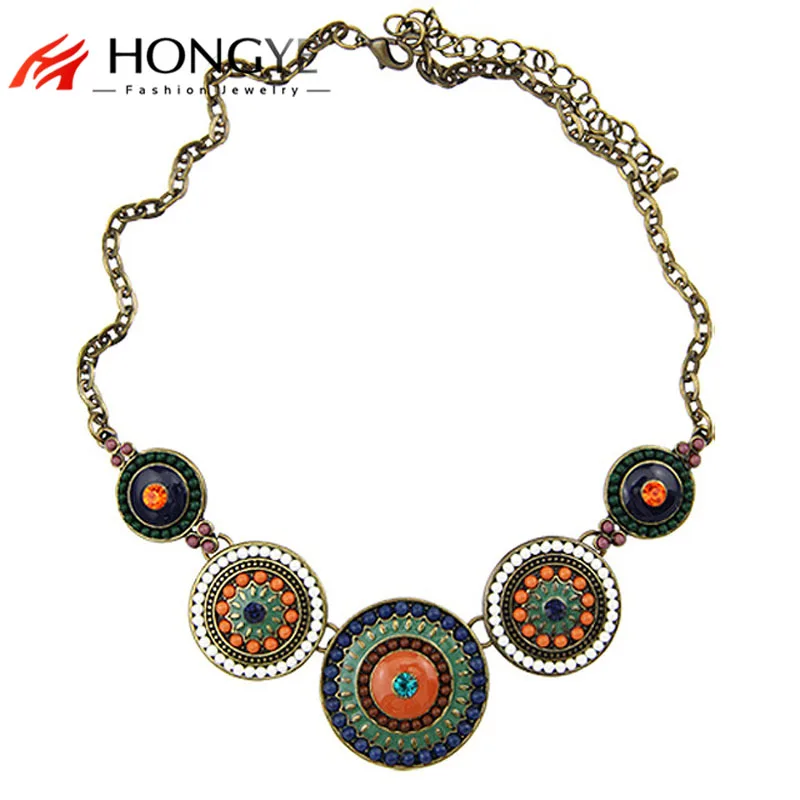Горячее новое поступление винтажное женское медное ожерелье чокер|necklace jewelry|choker