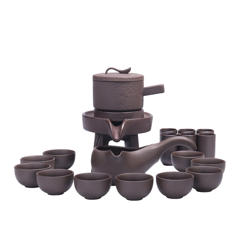 Горячая Распродажа фиолетовый песок автоматический Чай комплект для бега