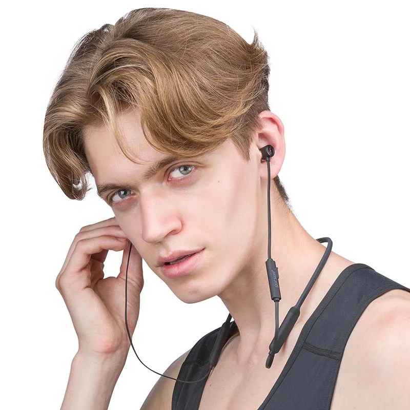 Беспроводные Bluetooth наушники GORSUN E9 для телефона с шейным ободом спортивные