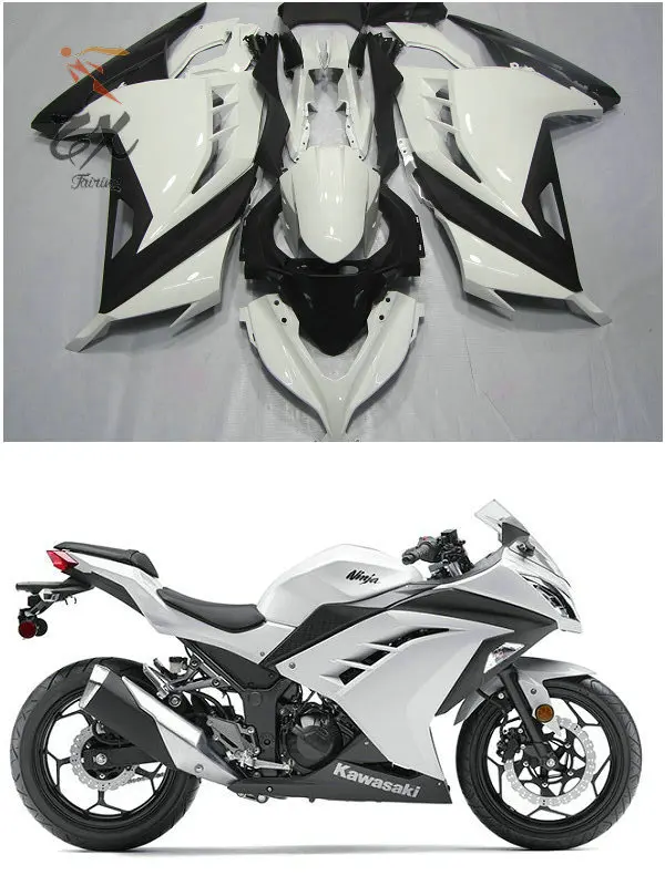 Для мотоцикла ABS Пластиковый обтекатель комплект кузова болты для EX-300 ninja 300 2013 Z300 2013