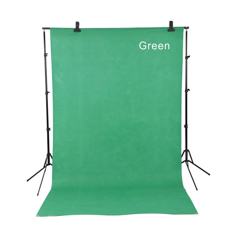 Фон для студийной фотосъемки Falcon Eyes 3x6 м (10x20 футов) муслиновый зеленый и синий фон
