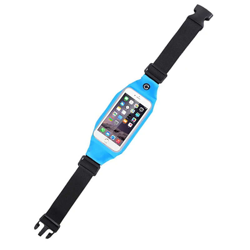 Водонепроницаемая спортивная сумка для спортзала бега Кошелек Чехол мобильного