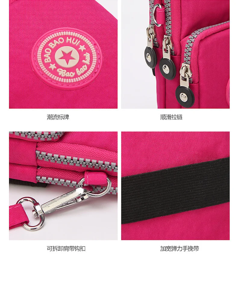 For iphone/Xiaomi/Huawei/Samsung Universal Running Bag Arm Wrist Hand Sport Phone Case For Women Man Holder Pouch Box Below 6.43