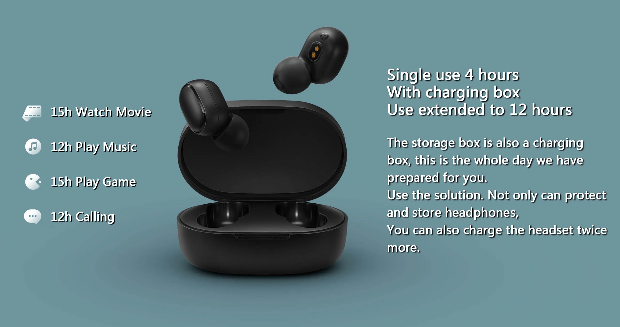 Xiaomi Redmi Airdots TWS Bluetooth наушники, стерео бас беспроводная гарнитура шумоподавления с микрофоном Handsfree наушники AI управление