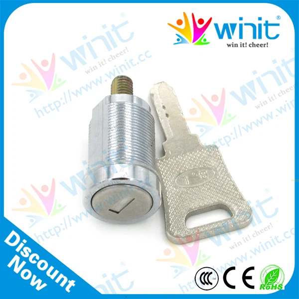 Лучшая цена Аркадный Игровой Автомат замок и ключ треугольный переключатель