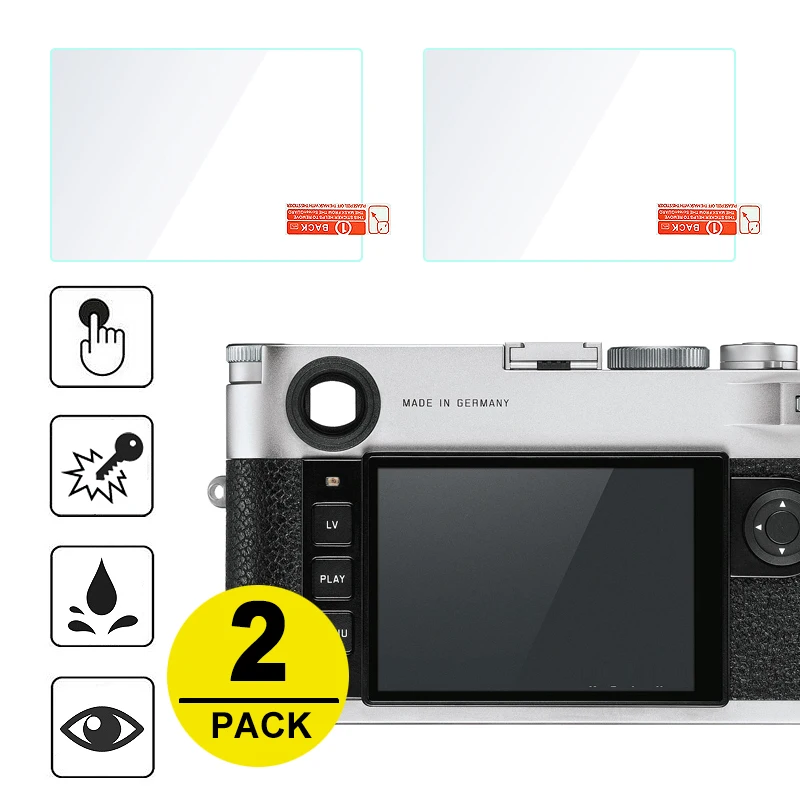 2x защитная пленка для экрана из закаленного стекла Leica M11 M (тип 240/Тип 262) Φ 240)