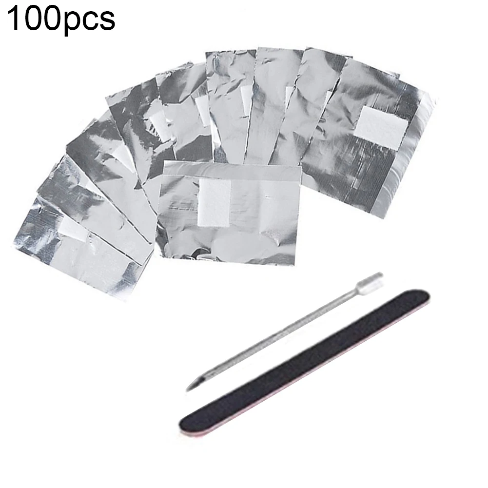 50/100/200Pcs жидкость для снятия лака обертывания для био-Гели Soak Off Гель для удаления Ватные диски очиститель ногтей УФ средство для снятия гель-лака инструменты