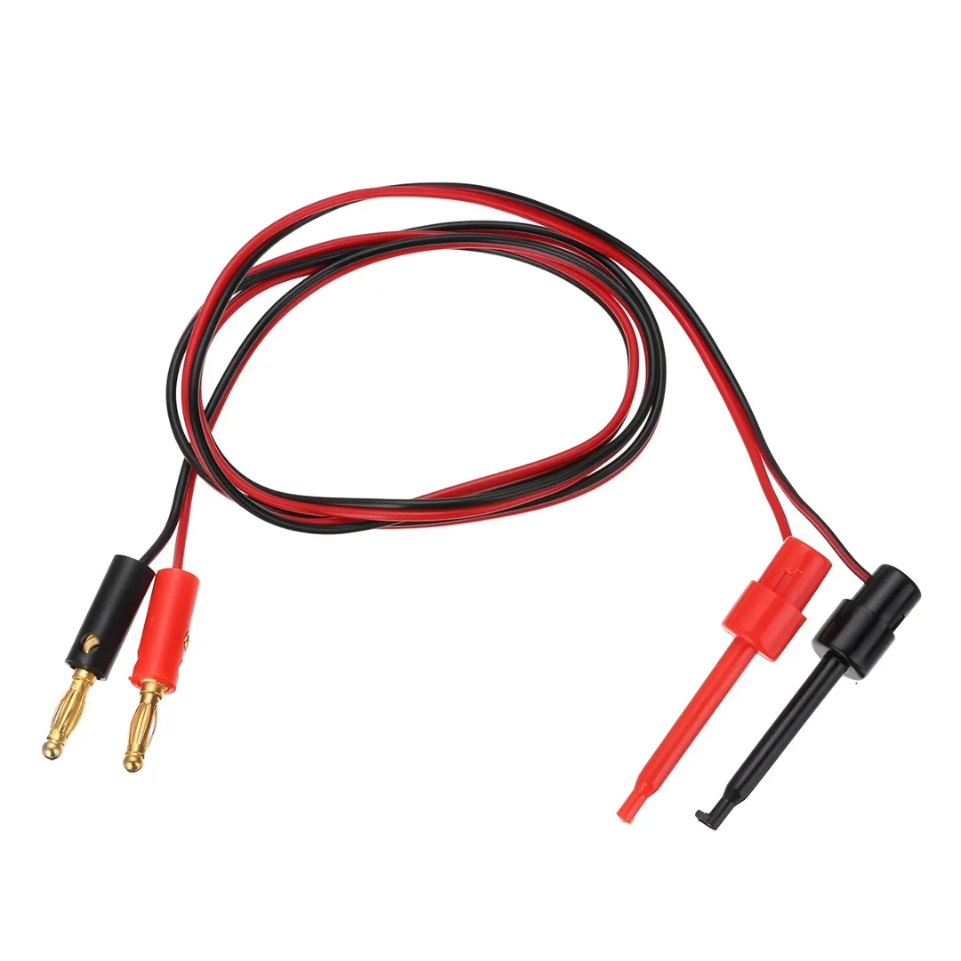 1 пара 4 мм вилка типа банан тестовая свинцовая позолоченная для тестирования