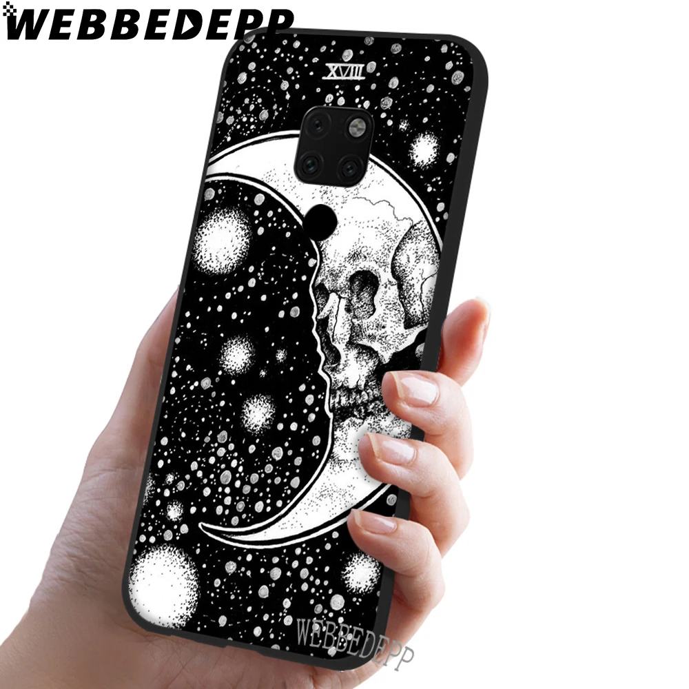 WEBBEDEPP Moon Tarot Divine мягкий чехол для Huawei Honor 6 7A Pro 7C 8C 7X 8X 8 9 10 lite Note | Мобильные телефоны