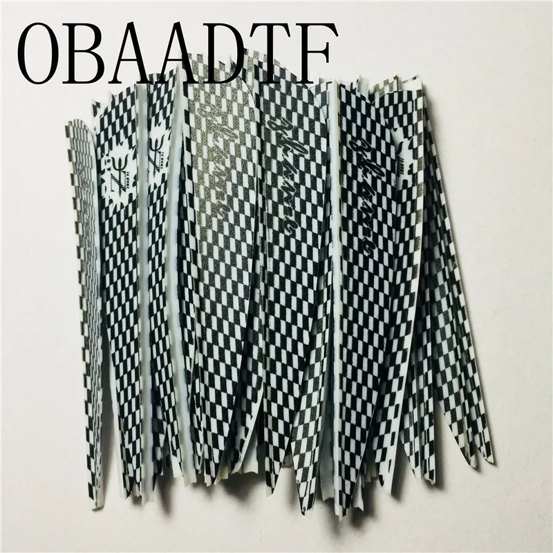 OBAADTF 36 шт. 3 &quotкрыло падение форма Высокое качество стрелка из ТПУ оперение для