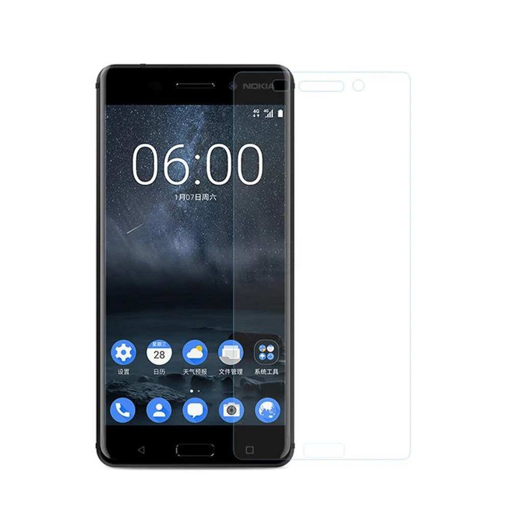 2 шт. для Nokia 5 закаленное Стекло 2017 Экран протектор Lumia Nokia5 TA 1053 полное покрытие