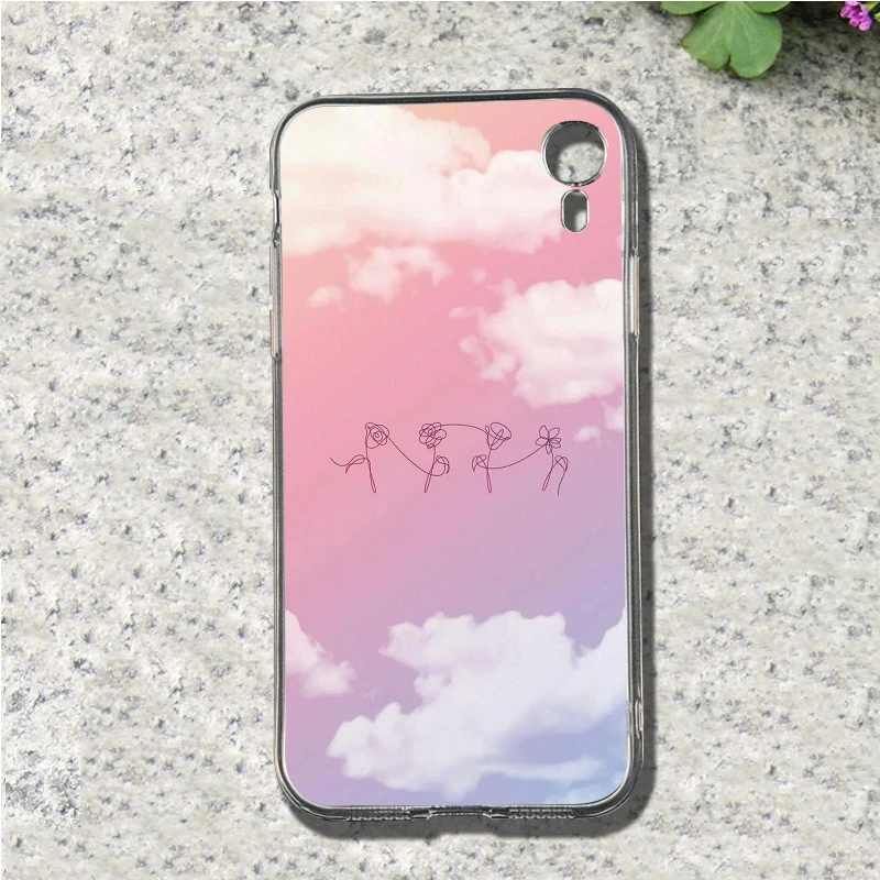 Blue sky and white clouds Soft TPU Mobile Phone for iphone 4 4S 5 5S SE 5C 6 6S 7 8 Plus X XS XR Max cover | Мобильные телефоны и