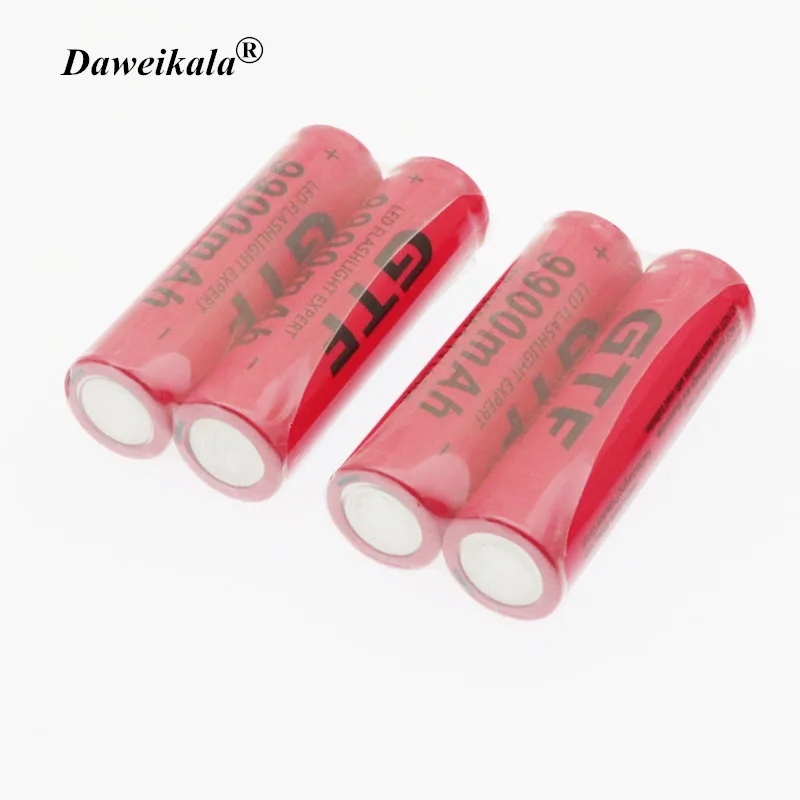 lote 3,7 V 18650 аккумулятор 9900 mAh литий-ионный перезаряжаемый светодиодный фонарь 18650