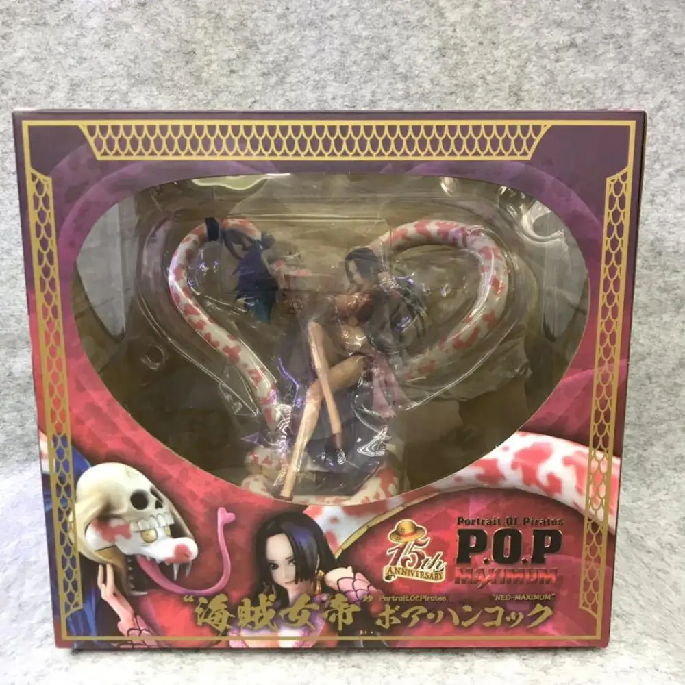 Аниме One Piece портрет пиратов Боа Хэнкок со змеей сексуальная девушка ПВХ