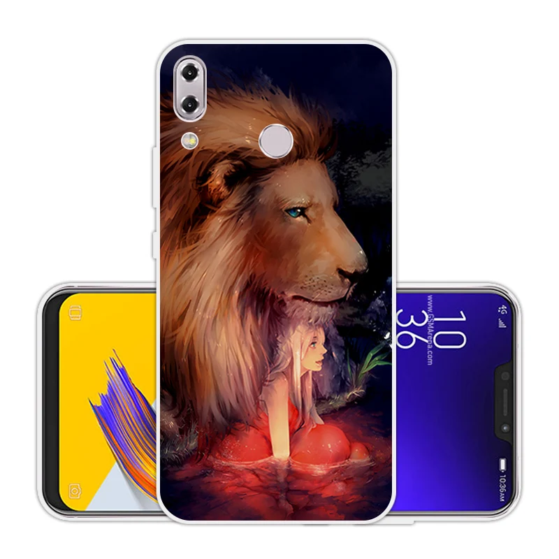 Для Asus Zenfone 5z ZS620KL прозрачный чехол из ТПУ для 5 ZE620KL Ультратонкий силиконовый |