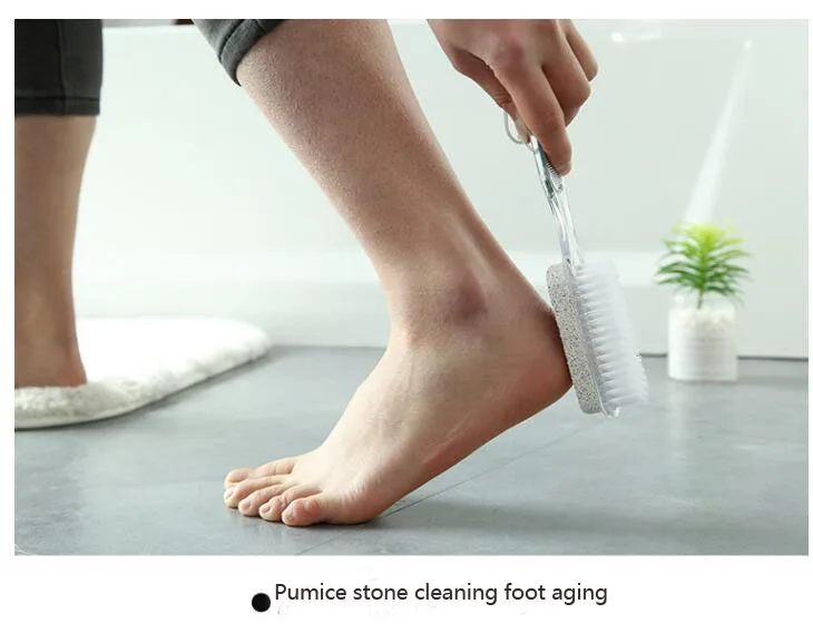 

New four-in-one remove dead skin to pedicure, horny friction stone ankle