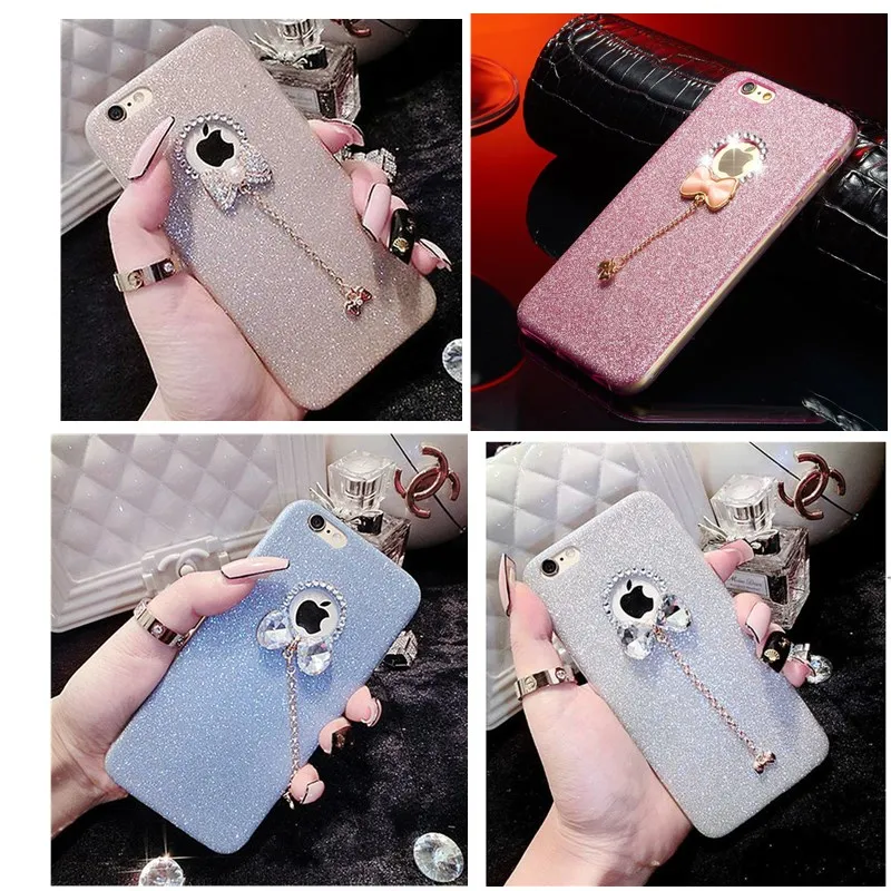 SICOOTE класса люкс 2019 блестящее со стразами задняя крышка чехол для iPhone x 7 plus 8 5 5S se 6