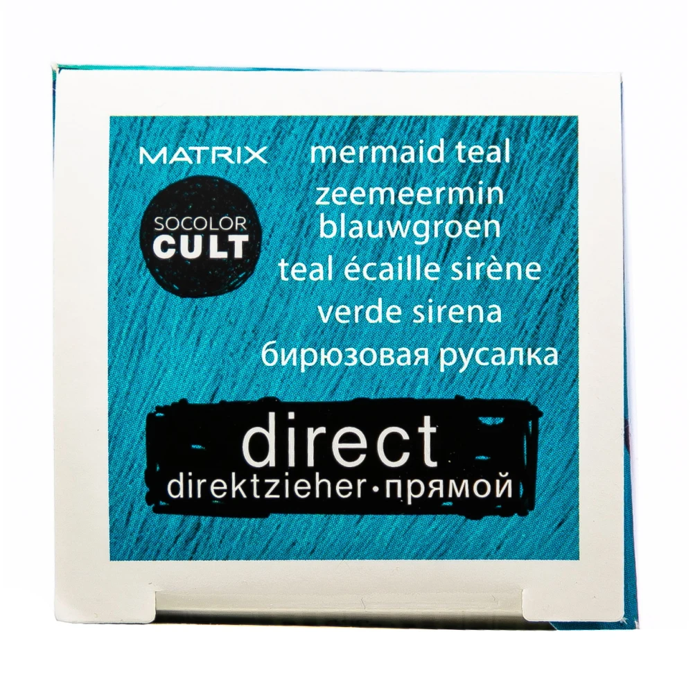 Краситель MATRIX КУЛЬТ ДИРЕКТ БИРЮЗОВ. РУСАЛКА | Красота и здоровье