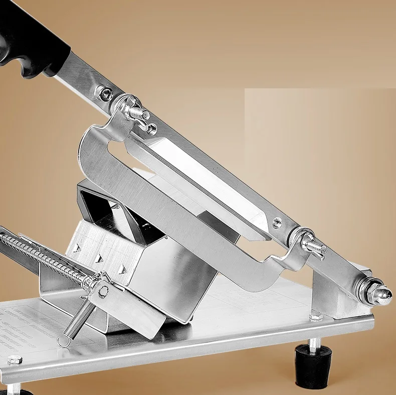 

Manual mutton slicer machine household meat slicer mutton beef mutton roll Automatic push meat cutting machine