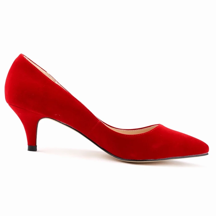 678 6cm red LOSLANDIFEN/женские фиолетовые туфли; пикантные туфли на высоком каблуке; сезон весна-лето; туфли на шпильке с острым носком; 6 см, 8 см, 11 см; escarpins femme; размер 42 - Цвет: 678 6cm red