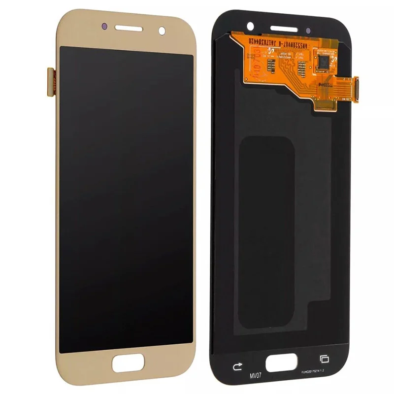 Super AMOLED LCD для SAMSUNG Galaxy A5 A520 SM A520F 2017 дисплей + сенсорный экран дигитайзер A510 Замена