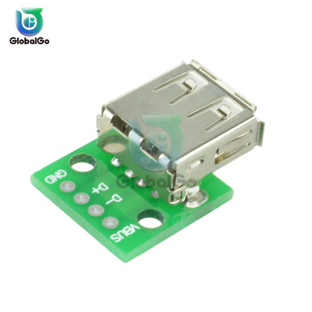 Micro USB DIP адаптер Мужской Женский Разъем Тип B Тип A Мини USB разъем порт Sockect панель PCB конвертер макет