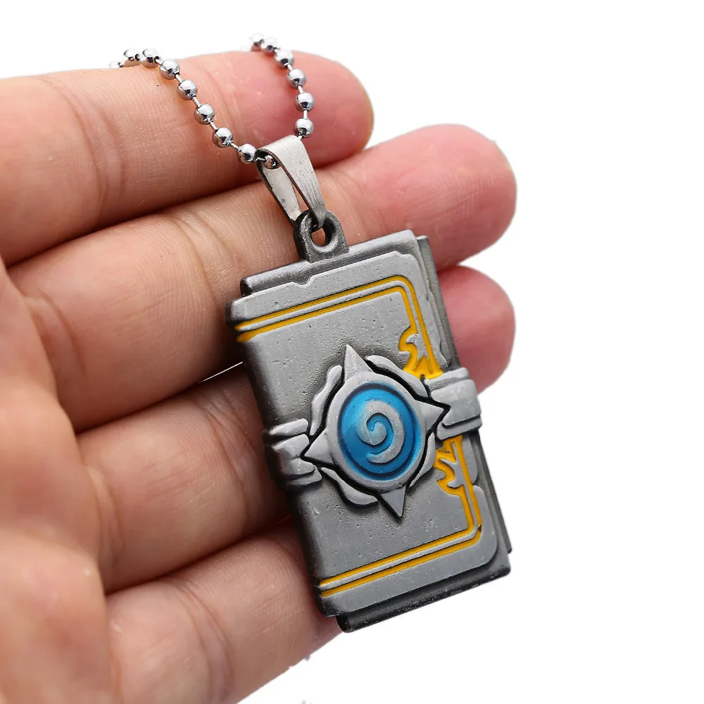 Игровая серия ювелирных изделий с логотипом Hearthstone винтажное ожерелье кулоном в