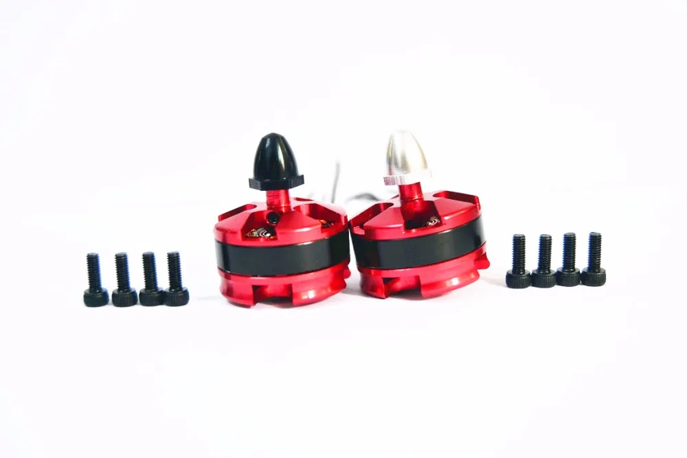 Высокое качество 4 шт гоночный выпуск 2204 2300KV 2 3S бесщеточный двигатель CW/CCW для QAV250