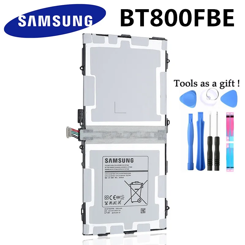Оригинальная Аккумуляторная батарея Samsung для планшетов Galaxy Tab S 10 5 дюйма EB-BT800FBE T801