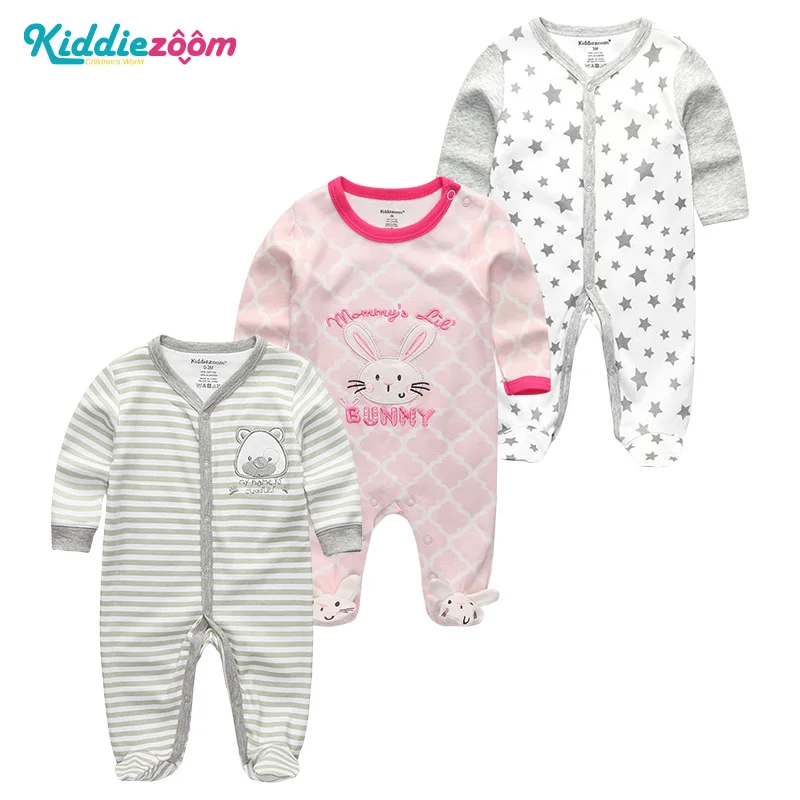 Infant Romper 3122 Детский комбинезон для новорожденных мальчиков, Roupa, Одежда для новорожденных девочек, мягкие хлопковые пижамы-комбинезоны с длинными рукавами, детские комбинезоны, костюмы для младенцев - Цвет: Infant Romper 3122