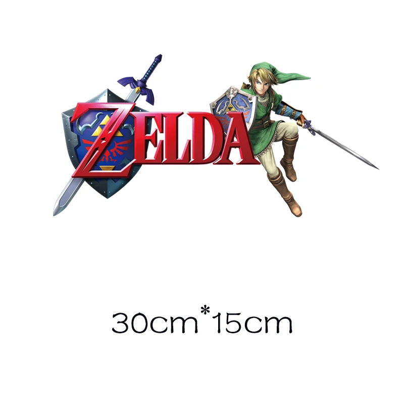 b ZELDA Утюг на нашивки с полосками на наклейки для одежды Применение одной гладильной печати для одежды теплопередача полоса аппликация - Цвет: b