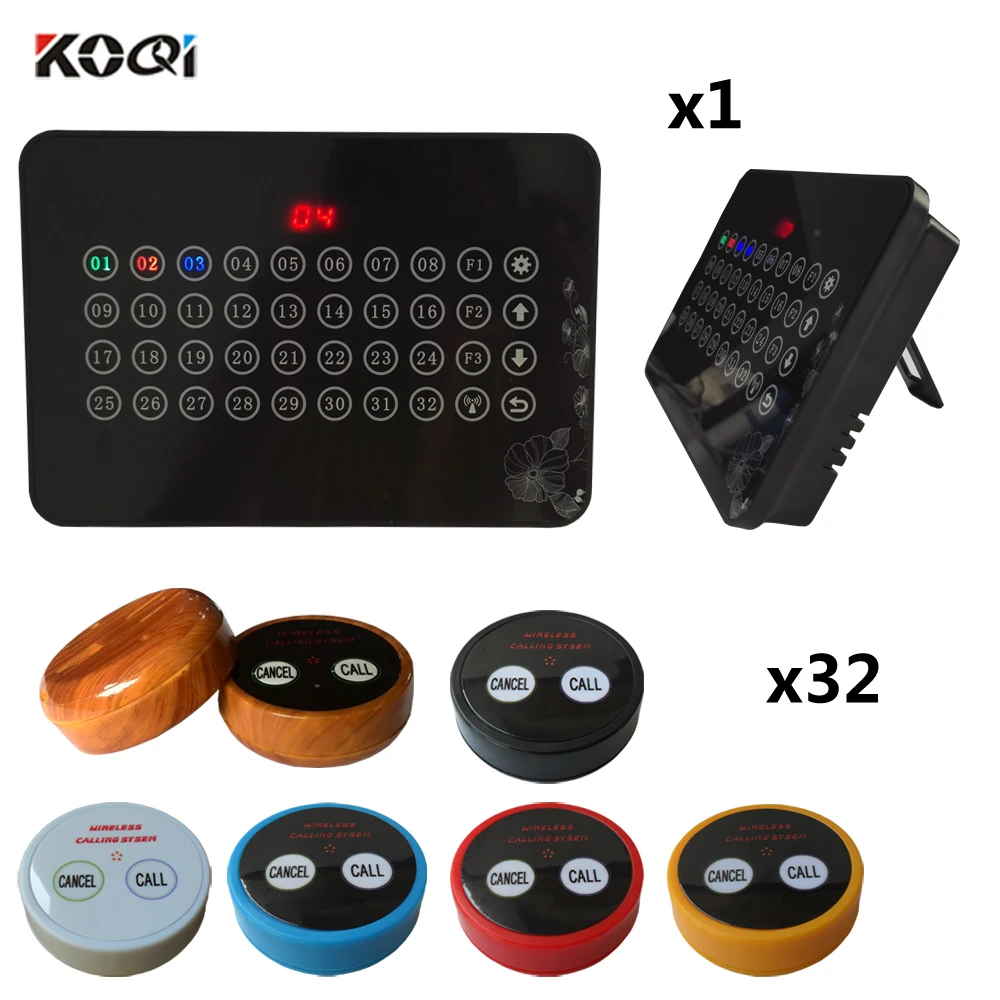 Беспроводная система вызова в ресторане Koqi Factory Ycall 433 92 МГц беспроводной
