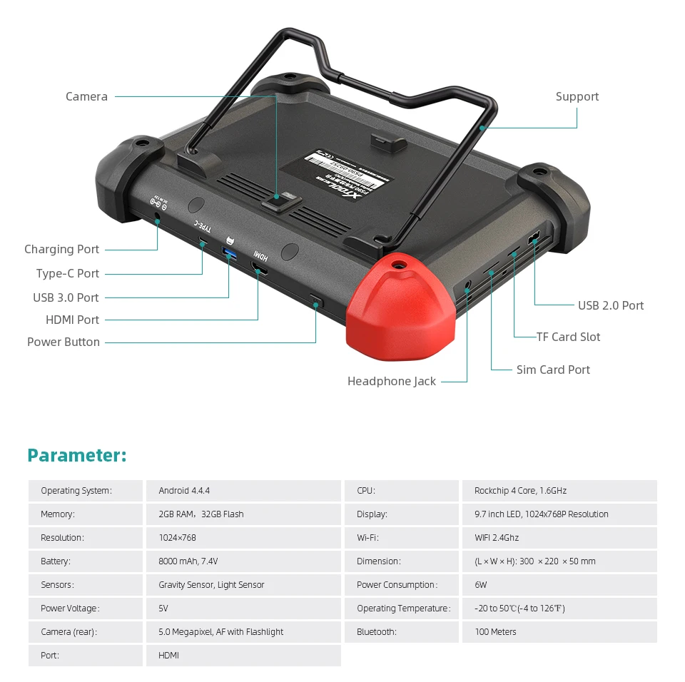 XTOOL PS90 автомобильный OBD2 автомобильный диагностический инструмент пожизненное онлайн обновление кода читатель ключ программист одометр EZ500 EZ400