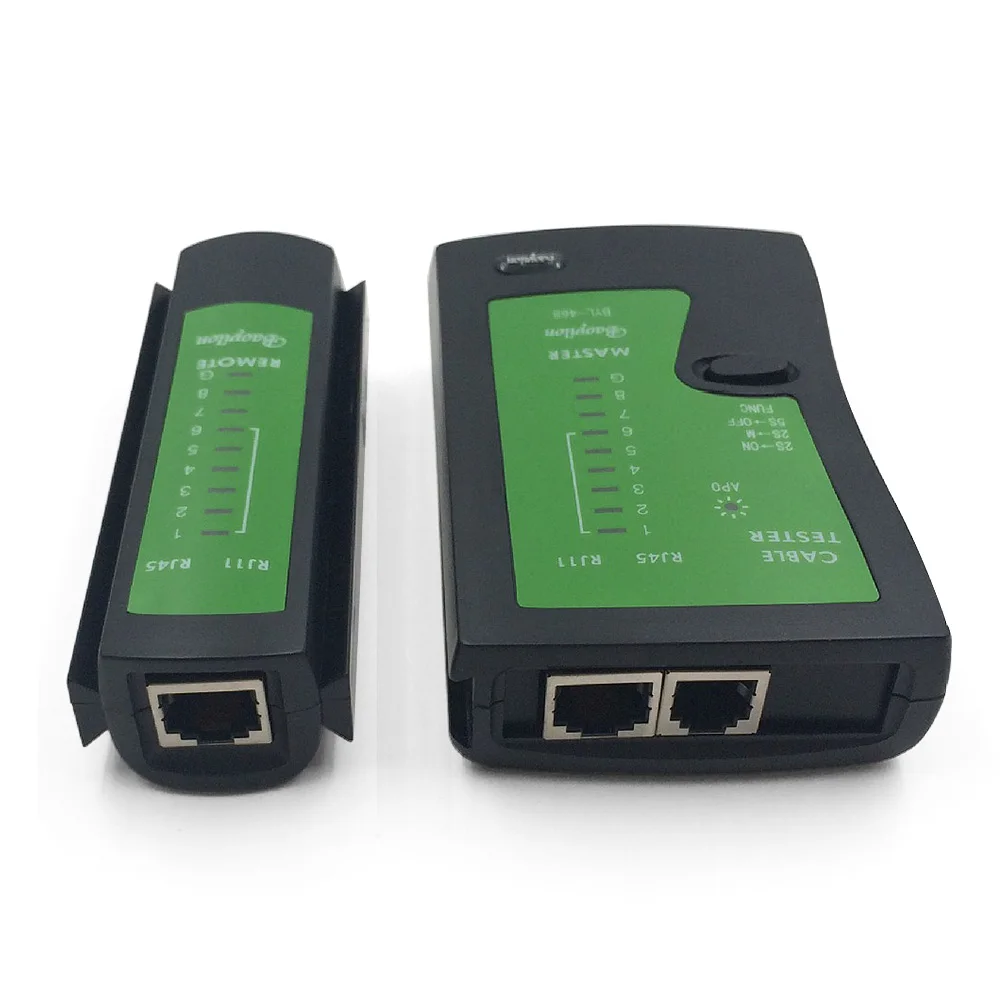 Тестер сетевого кабеля Ethernet RJ45 комплект инструментов портативный детектор
