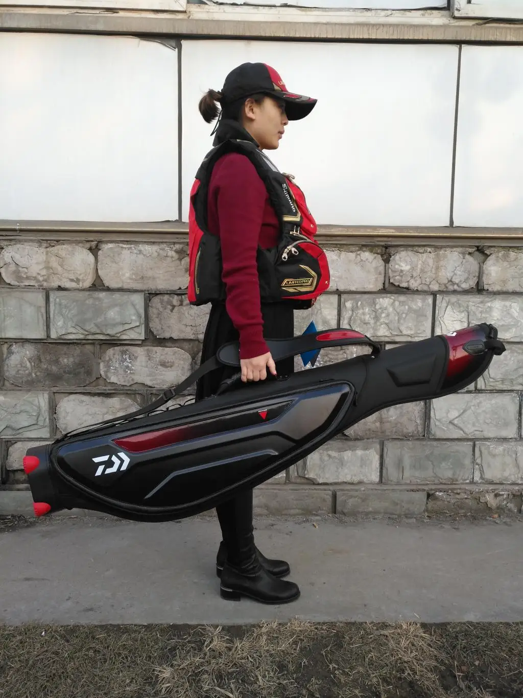 Сумка для удочки DAIWA Однослойная жесткая 1 35 метров|Сумки рыбалки| |