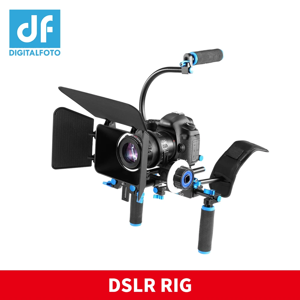 DSLR 5D2 видео установка для цифровой зеркальной фотокамеры плечевое крепление