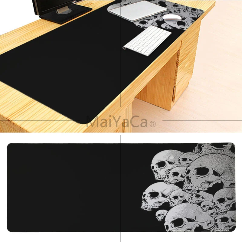 Lock Edge 40X90cm MaiYaCa Нескользящие PC Каратель обои большой коврик для мыши PC коврик большой резиновый коврик для мыши Компьютерная игра планшет коврик для мыши для CS GO - Цвет: Lock Edge 40X90cm
