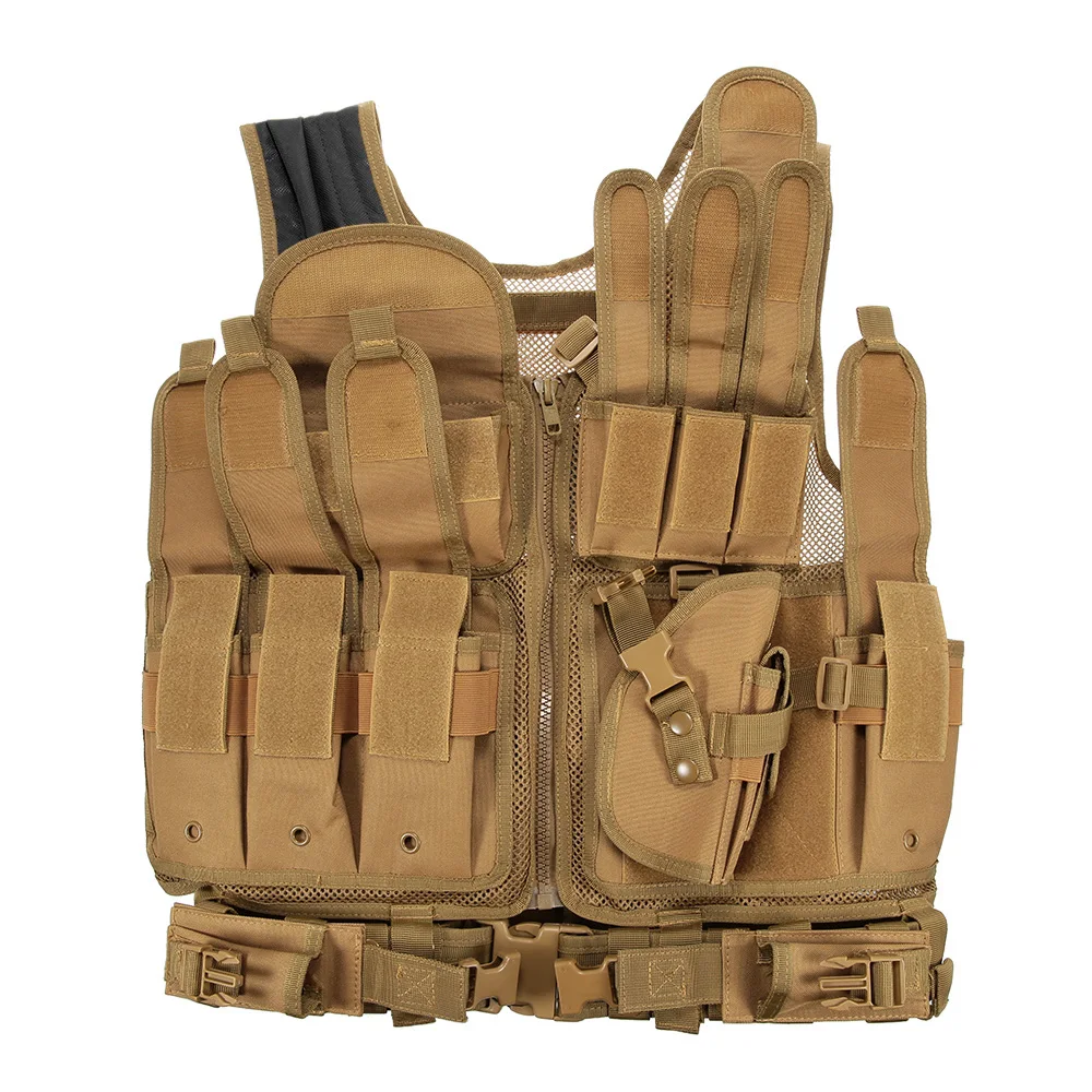 Tactical Vest Men Military Hunt Breathable Army Clothes For Hunter Body Molle Armor Outdoor Jungle Equipment 5 Color | Спорт и