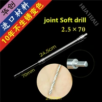 orthopedic instrument medical hip joint knee joint platform substitution 2 570 soft drill bit universal bone drill twist drill