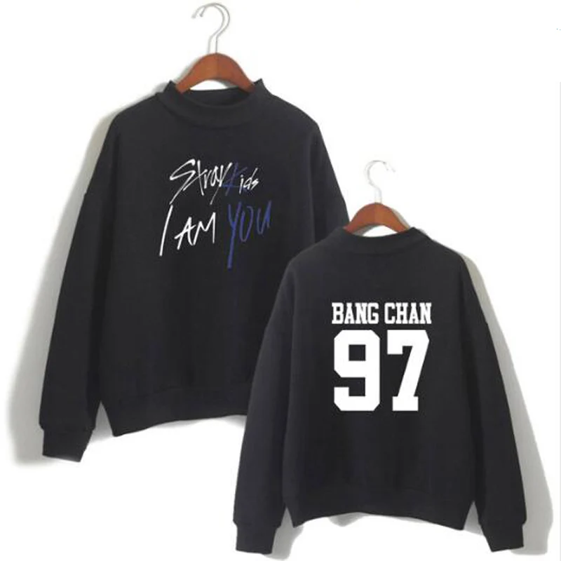2019 KPOP Straykids Stray Kids альбом I Am You CHANGBIN BANG CHAN WOOJIN MINHO Водолазка женская толстовка