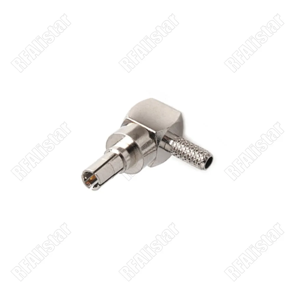 Коннектор CRC9 штекер прямоугольный обжим RG174 RG316 для модема Huawei E160 E156/176 2 шт. |
