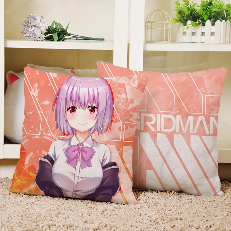 Новая японская аниме мультфильм SSSS.GRIDMAN маленькая двухсторонняя подушка
