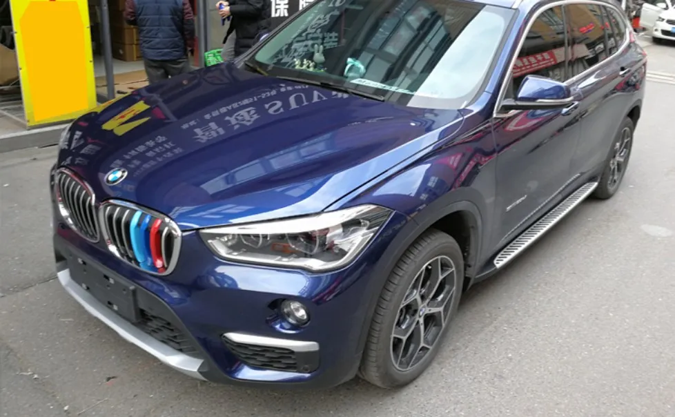 Автомобильные подножки для BMW X1 F48 2016 2017 Боковые ступенчатые педали высокое
