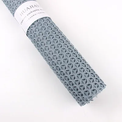 Blue 60 см* 1 м/рулон скрапбукинга для шитья ручной работы DIY декоративные полые круглые бумажные товары для свадьбы, дня рождения, вечеринки, оберточная бумага с цветами - Цвет: Blue