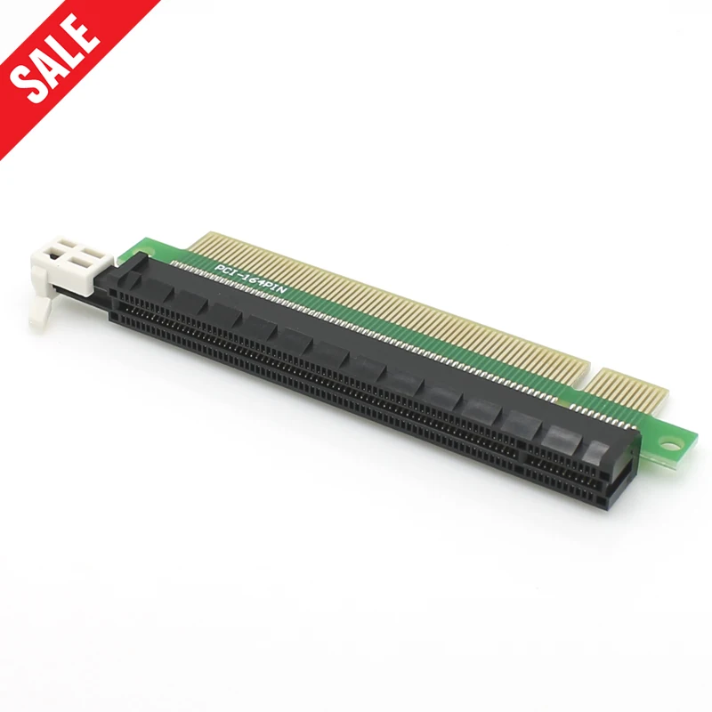 10 шт./лот --- Pci-e карта 16x папа к женскому переходнику pcie слот разъем адаптера защиты