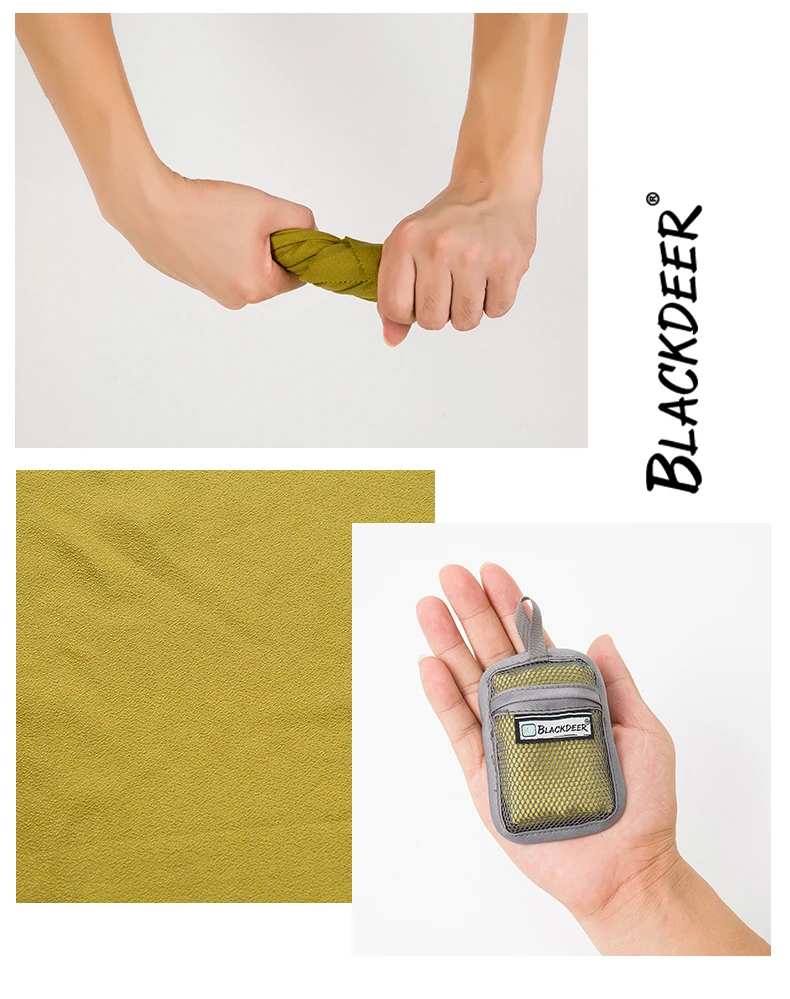 Blackdeer, 10 шт./партия, для кемпинга, путешествия, быстросохнущее полотенце, высоко впитываемое, для плавания, ультралегкое, компактное, из микрофибры, полотенце для туризма