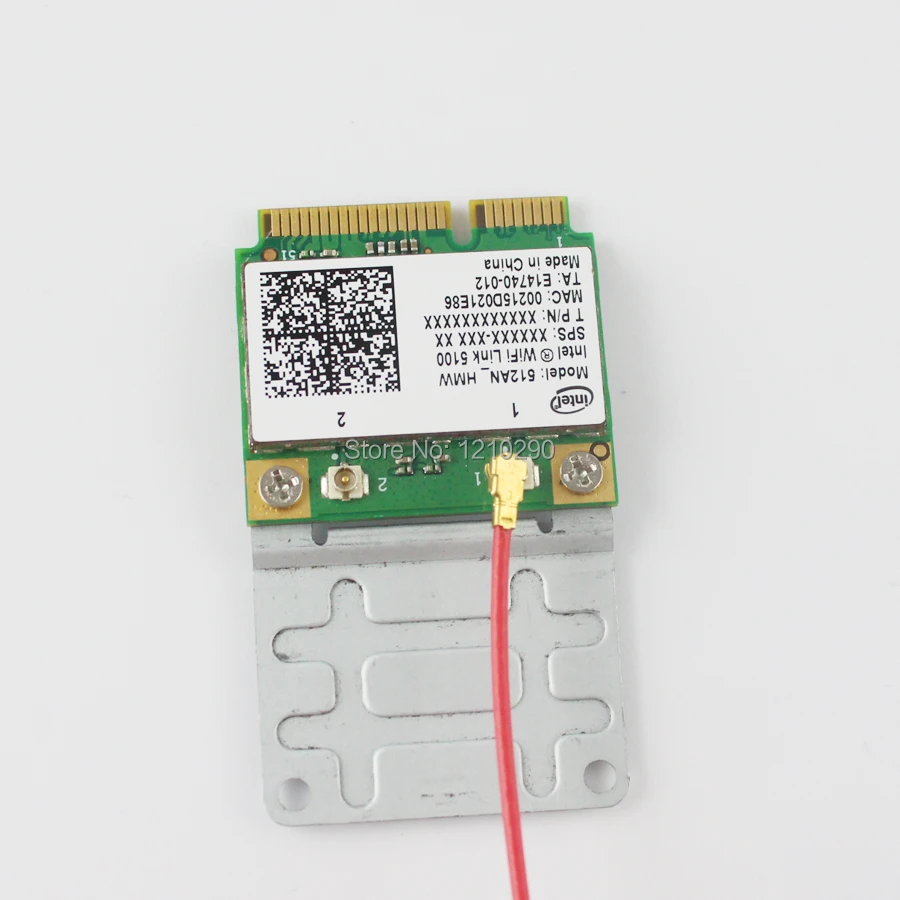 Wi fi соединение 5100 половина размер беспроводной MINI PCI E карты 512AN_MMW 802.11a / b g n 2.4 ГГц и
