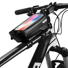 Дикий человек горный велосипед Сумка велосипедная передняя рама верхняя труба сумка Водонепроницаемый сенсорный Экран мобильный телефон чехол для 4,7-6,5 дюймов мобильный телефон
